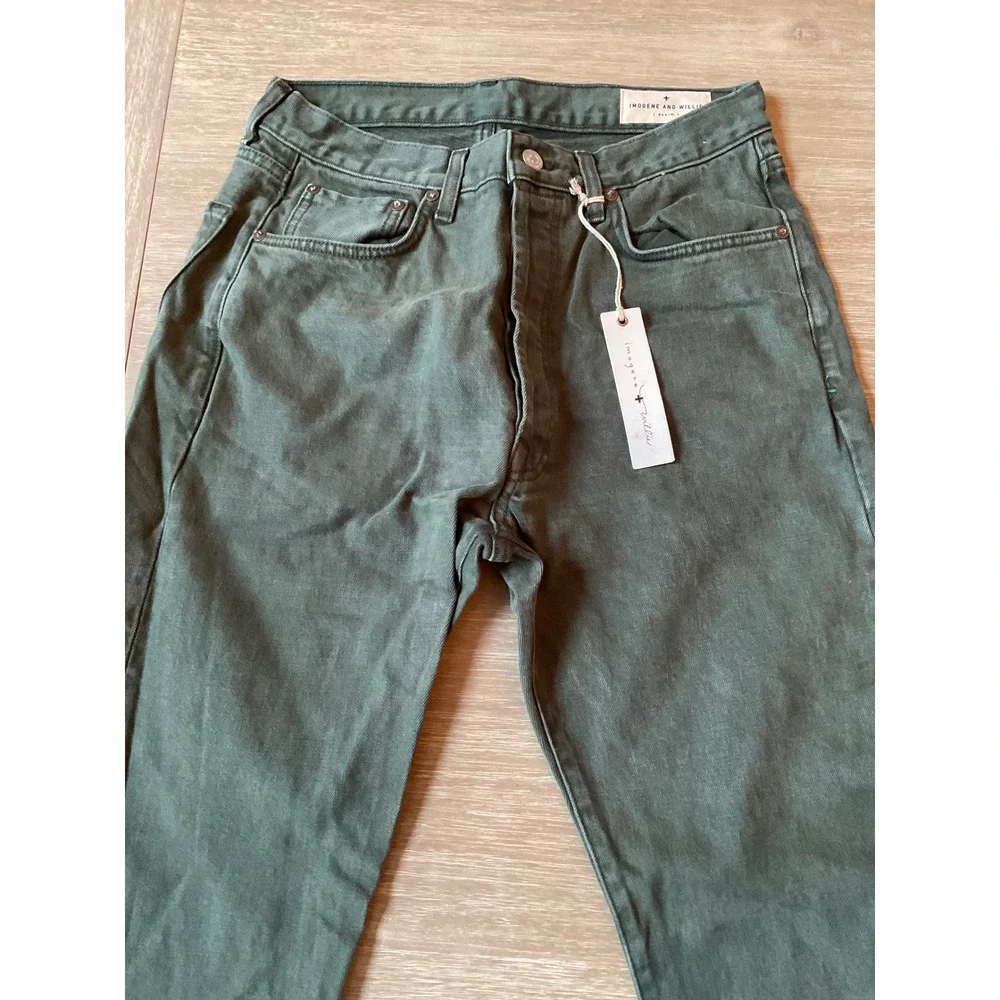 Imogene and Willie Russell Washed Spruce Selvage Jeans Size 31 New With Tags